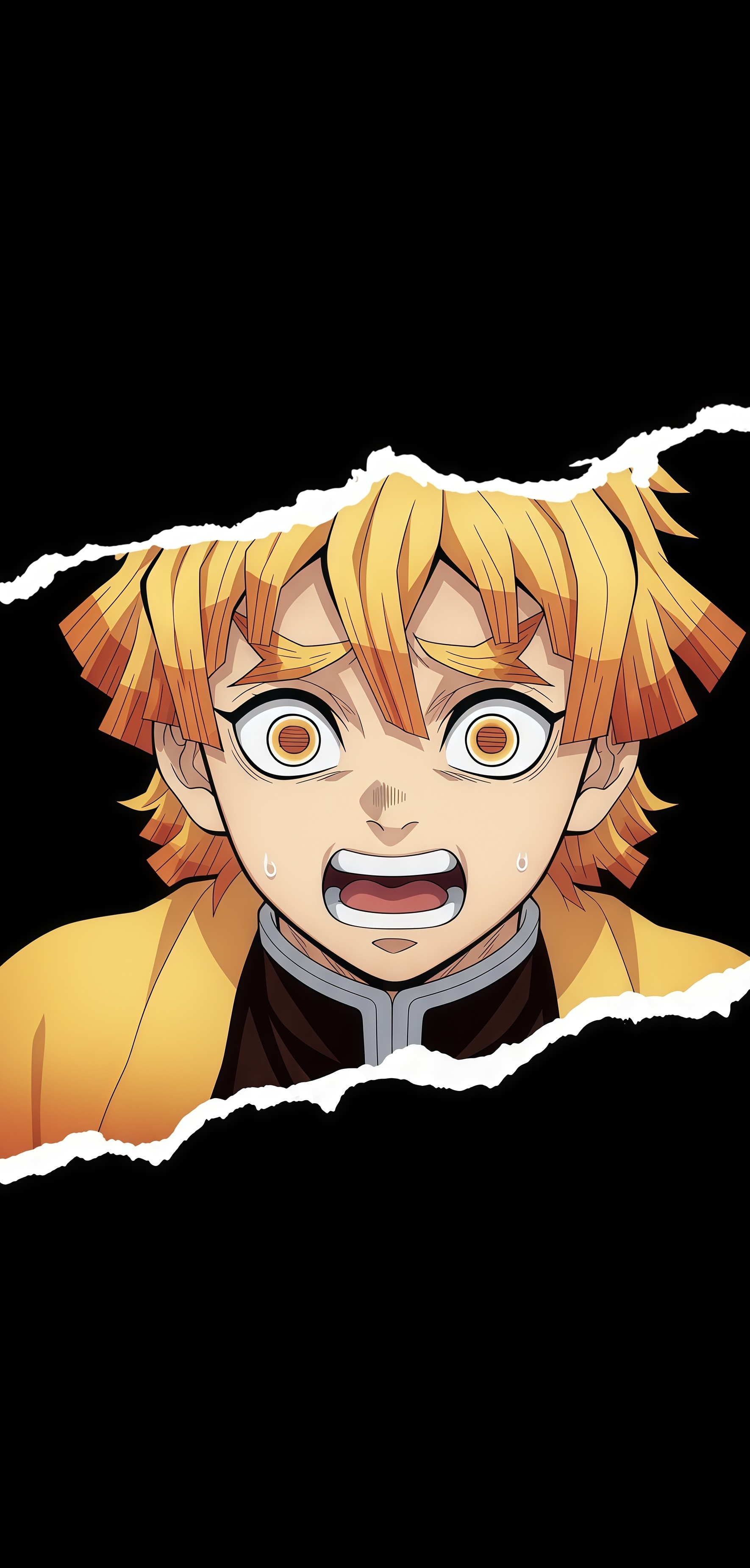 Zenitsu Agatsuma Fear Wallpaper