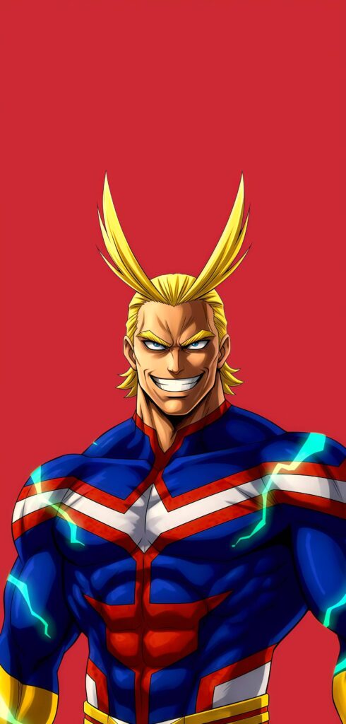 All Might Symbol of Peace Wallpaper