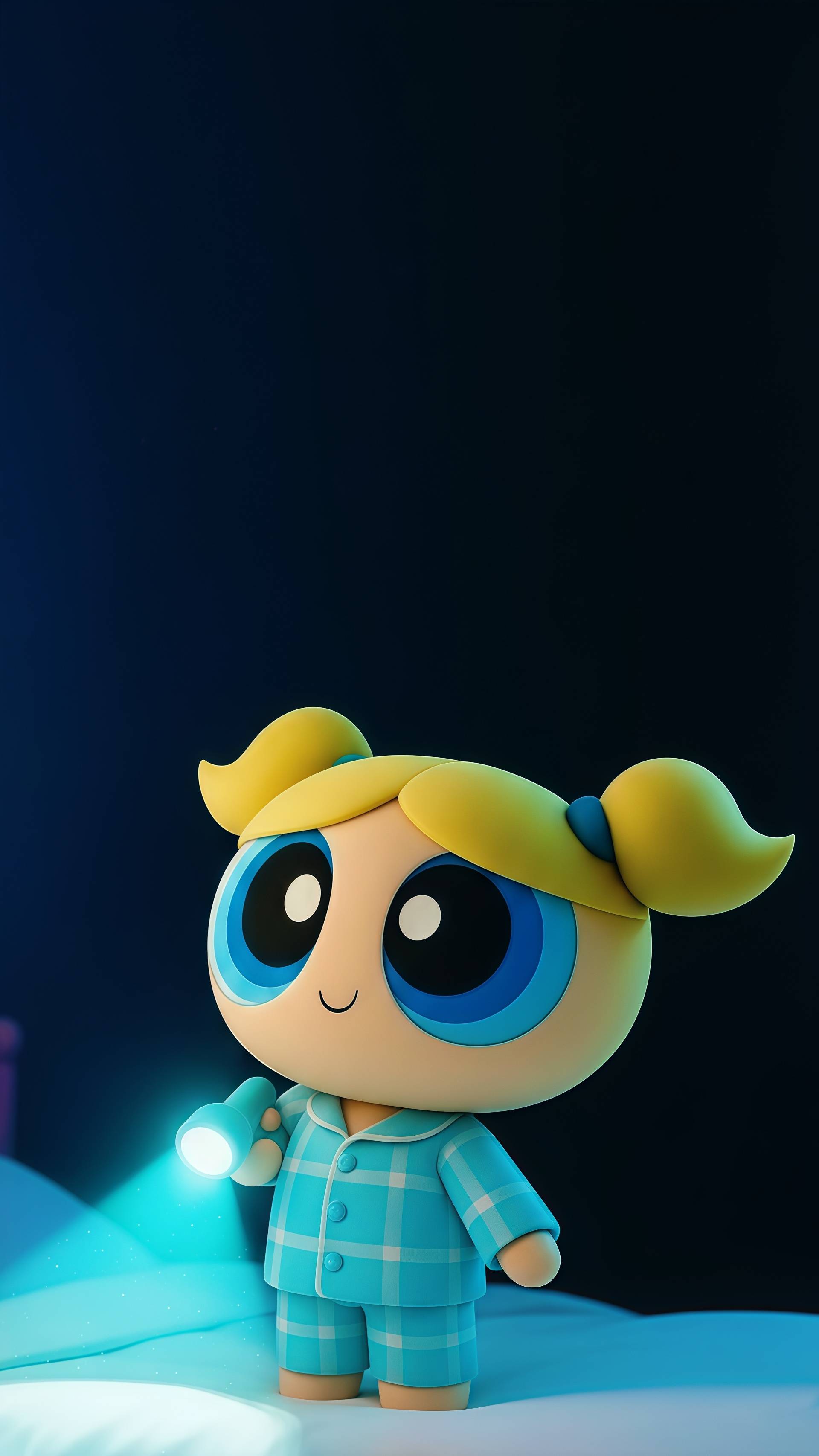 Bubbles Flashlight Search Live Wallpaper