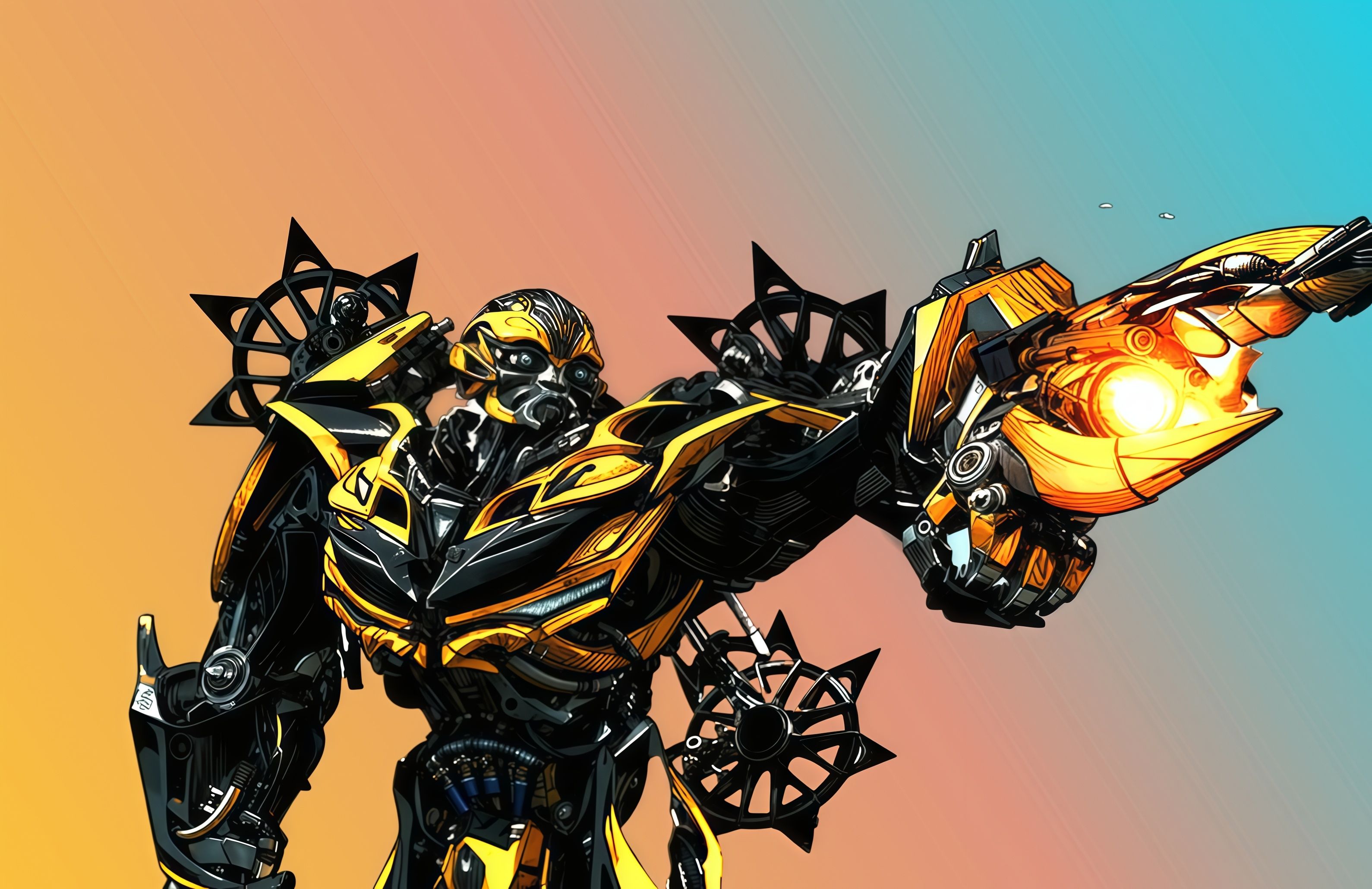 Bumblebee Transformers Autobot Desktop Wallpaper