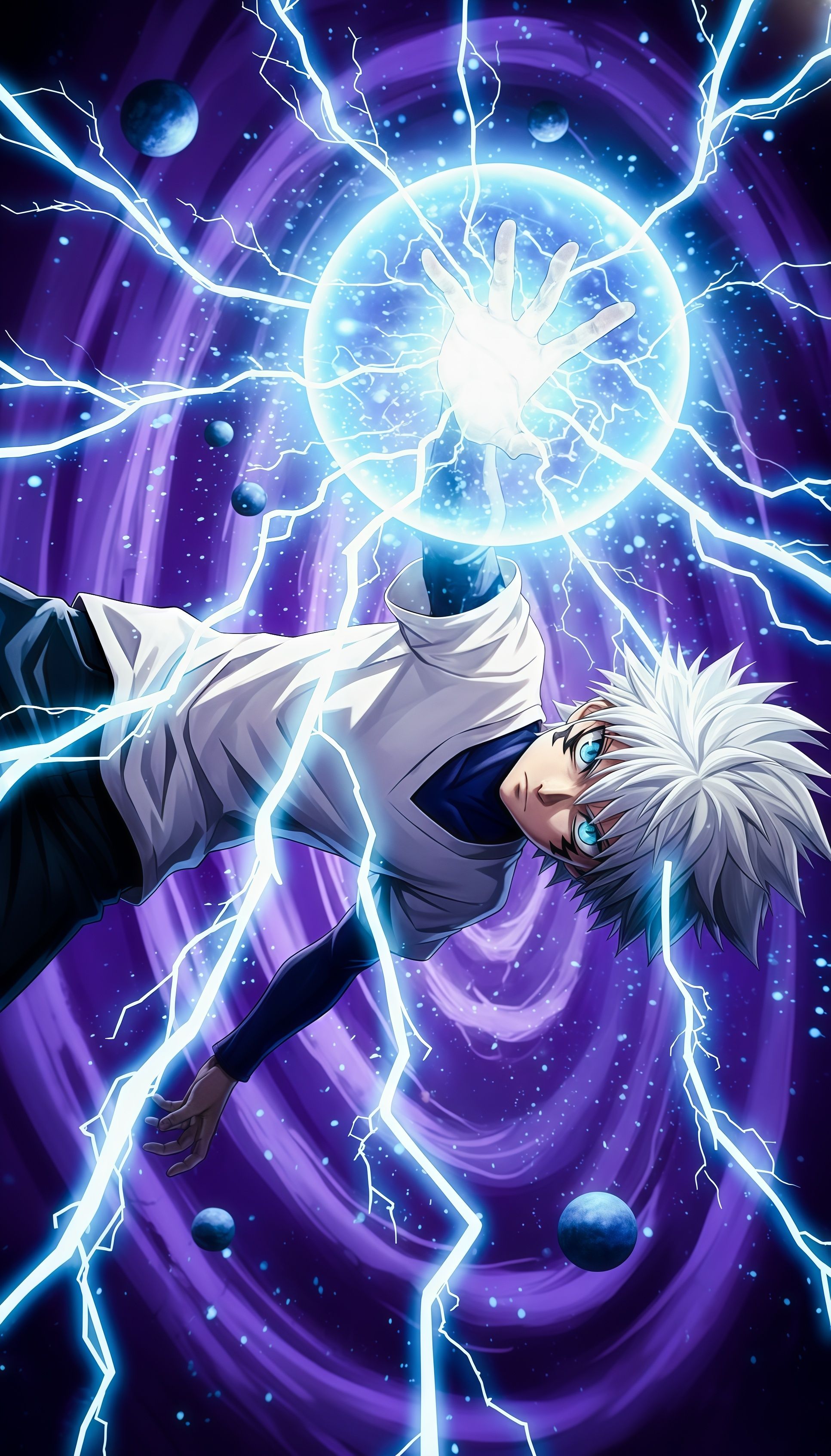 Killua Zoldyck Godspeed Hunter x Hunter Wallpaper
