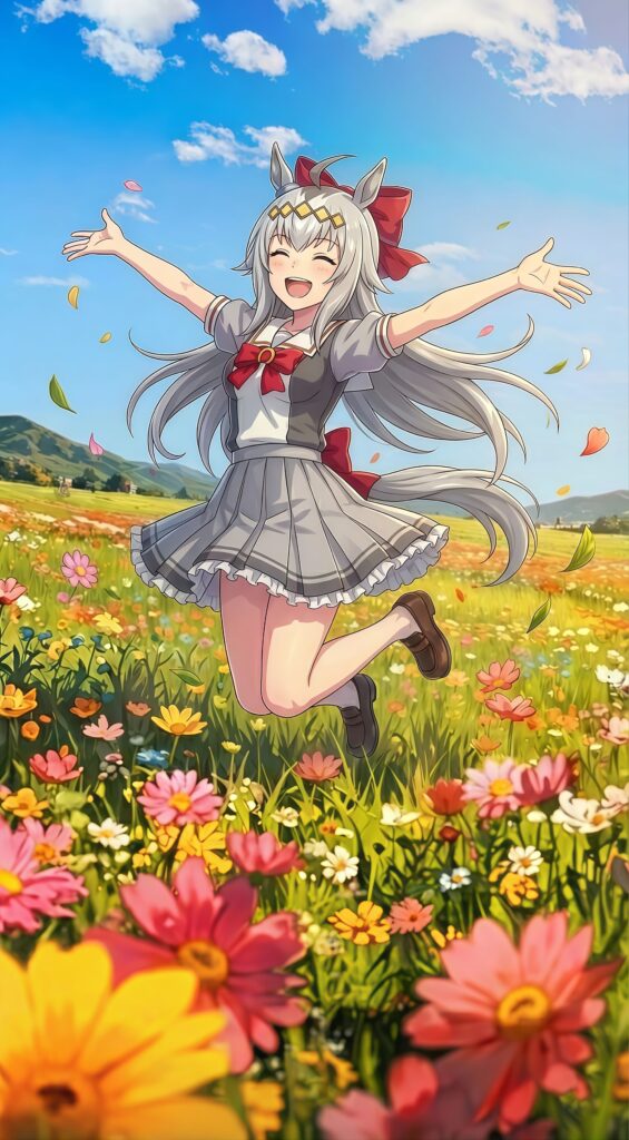 Oguri Cap Umamusume Joyful Wallpaper