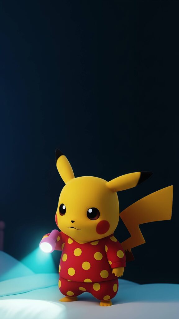 Pikachu Flashlight Search Live Wallpaper