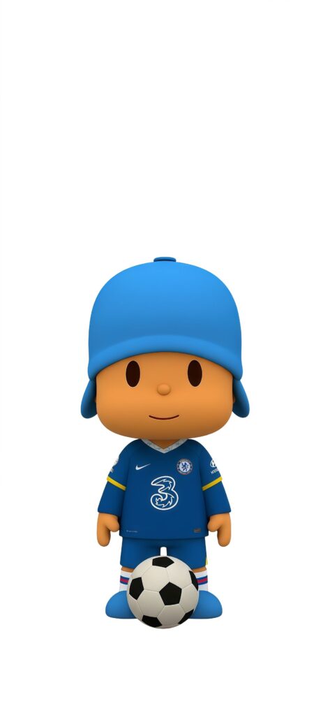 Pocoyo Chelsea FC Wallpaper