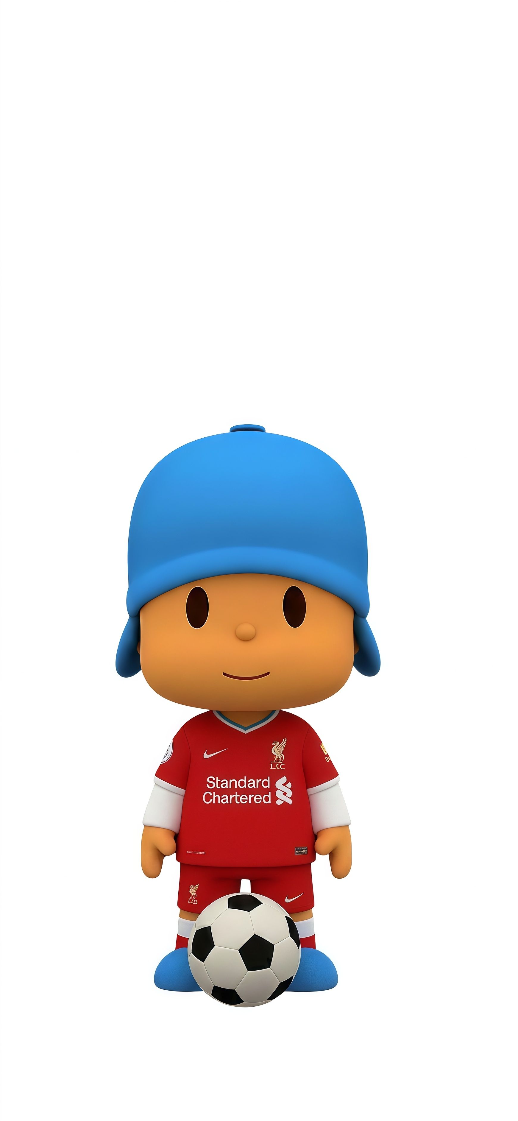 Pocoyó Liverpool FC Mascot Football Wallpaper