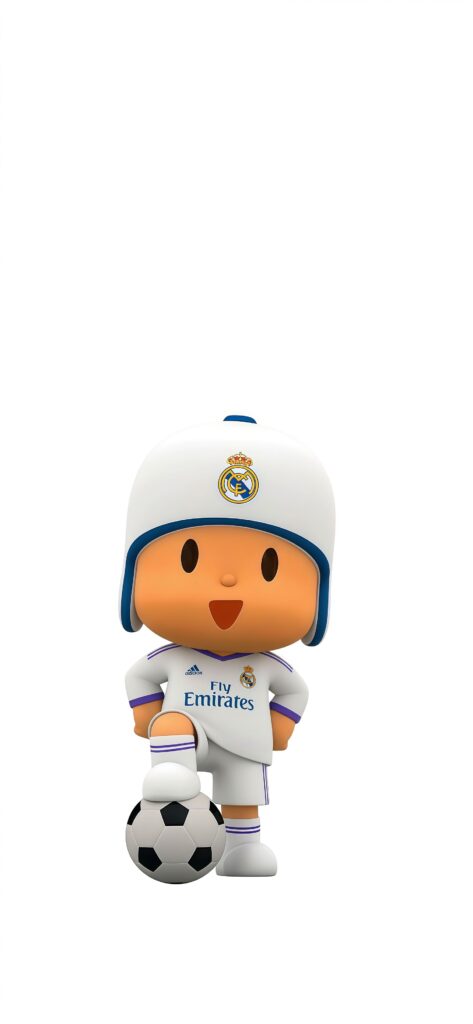 Pocoyo Real Madrid FC Wallpaper