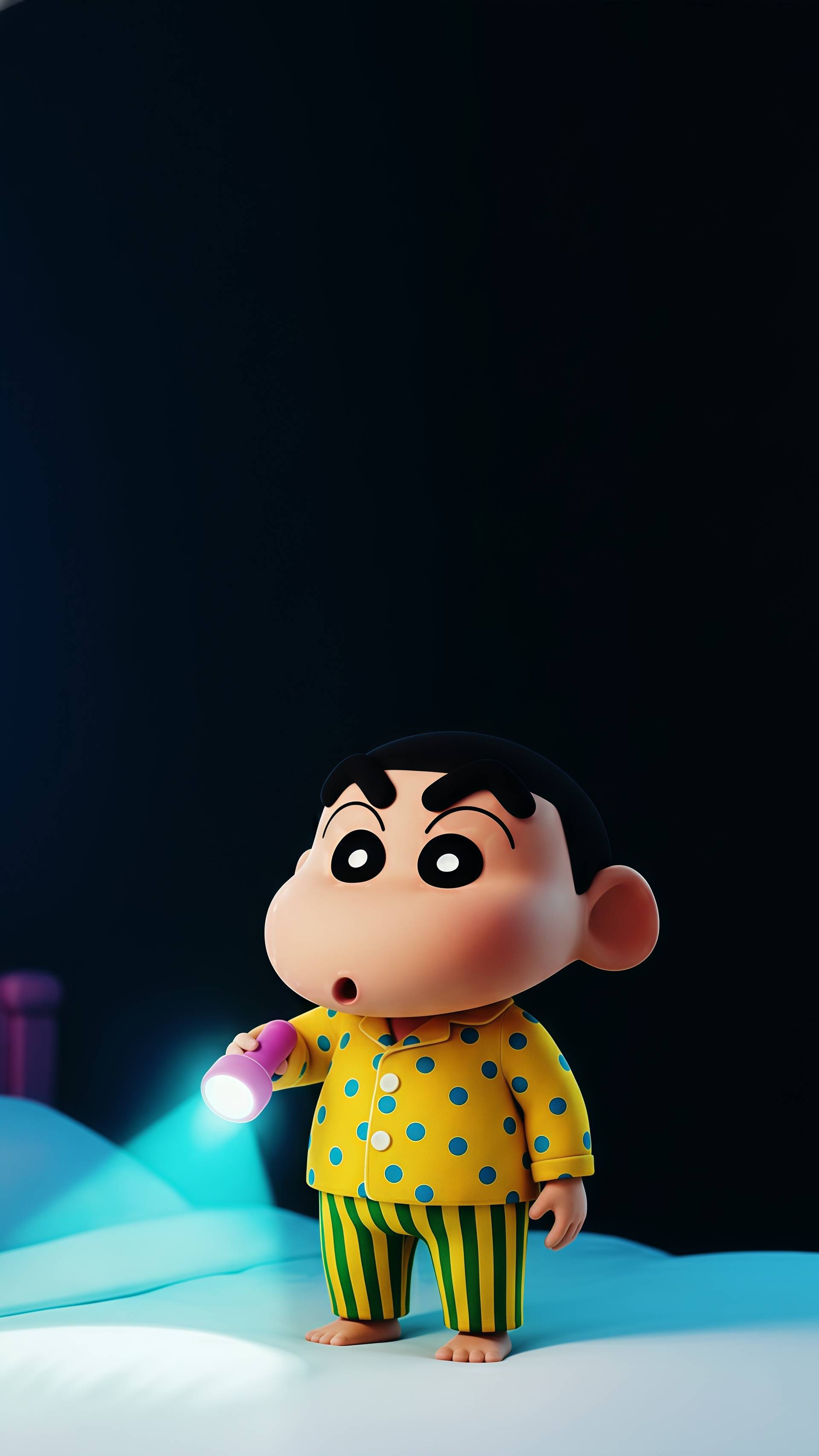 Shin-chan Flashlight Search Live Wallpaper