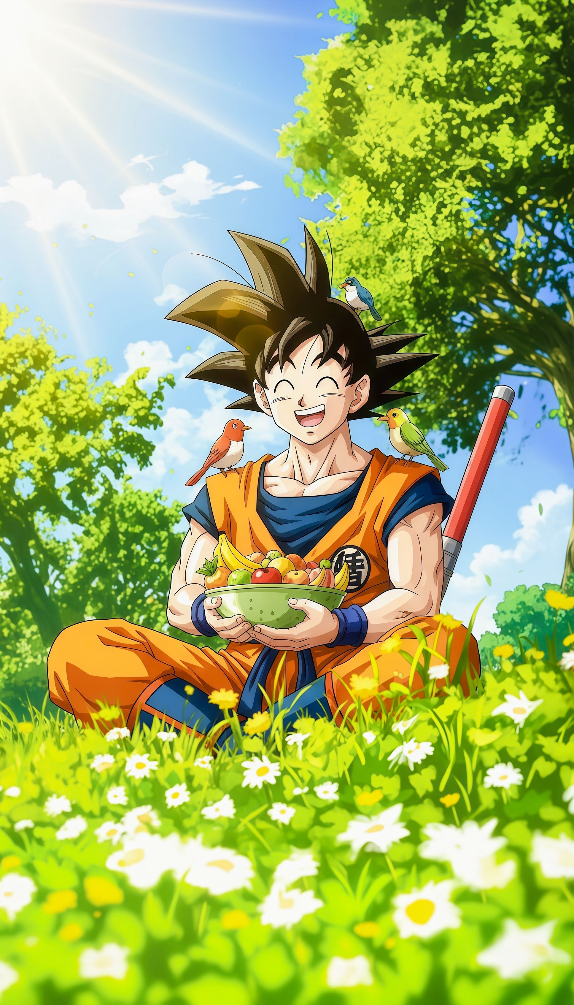 Son Goku Dragon Ball Nature Wallpaper