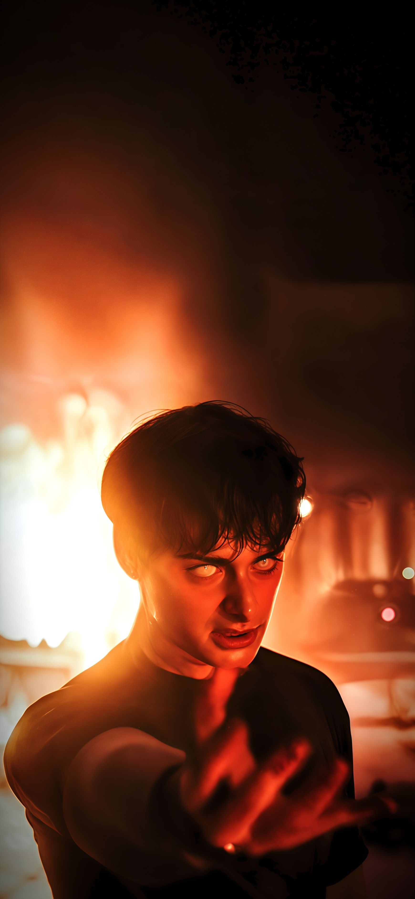 Will Byers The First Vessel Possessed Red Glow Wallpaper