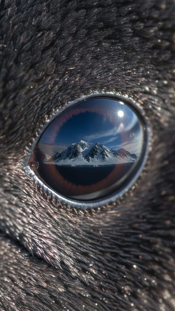 But Why Penguin Existential Eye Live Wallpaper