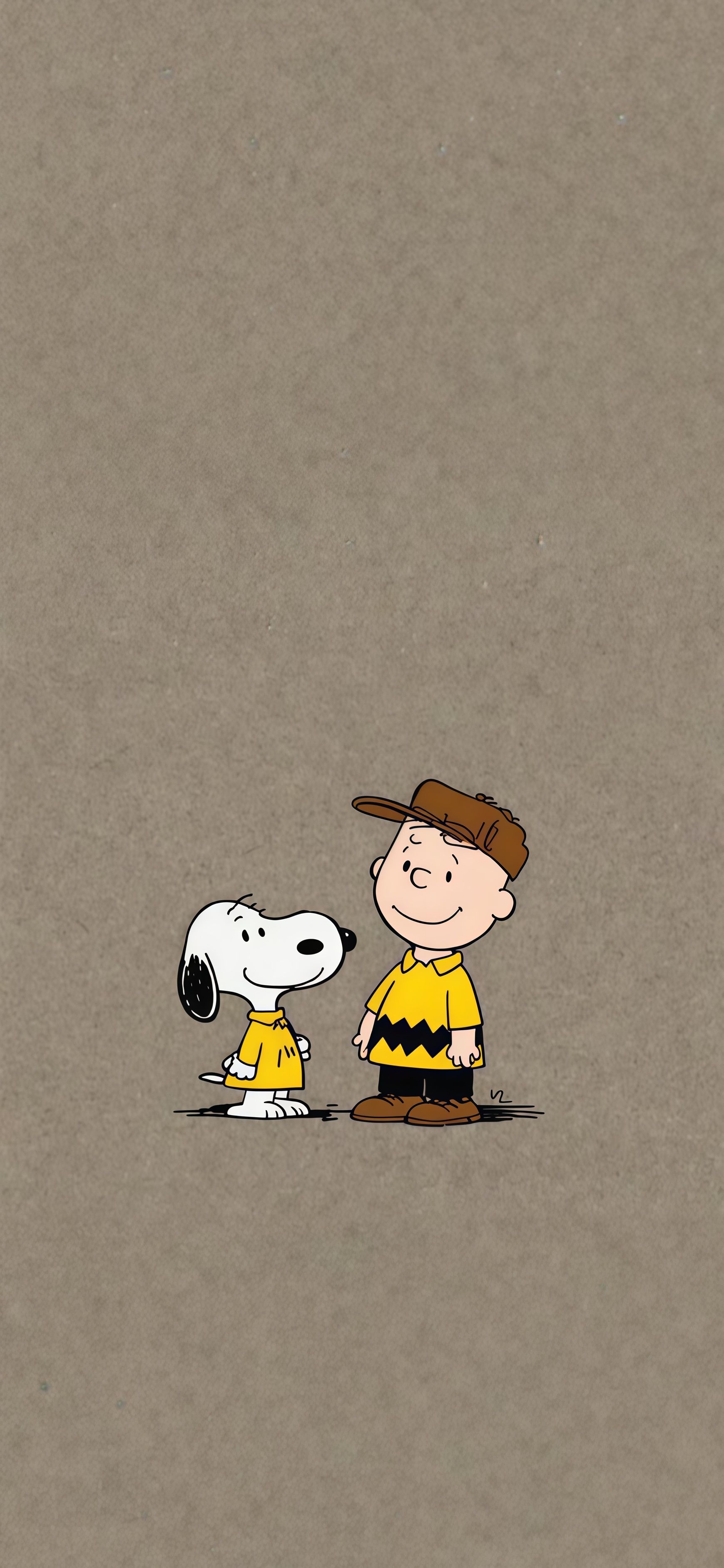 Charlie Brown and Snoopy Wallpaper
