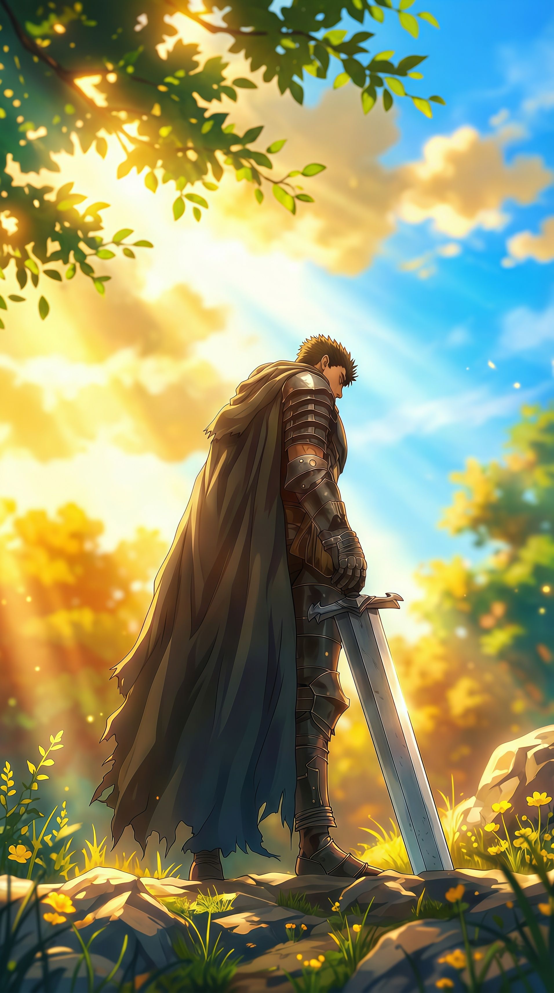 Guts Berserk Heroic Standing Wallpaper
