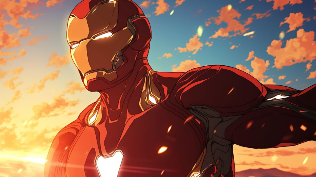 Iron Man Armor Desktop Wallpaper