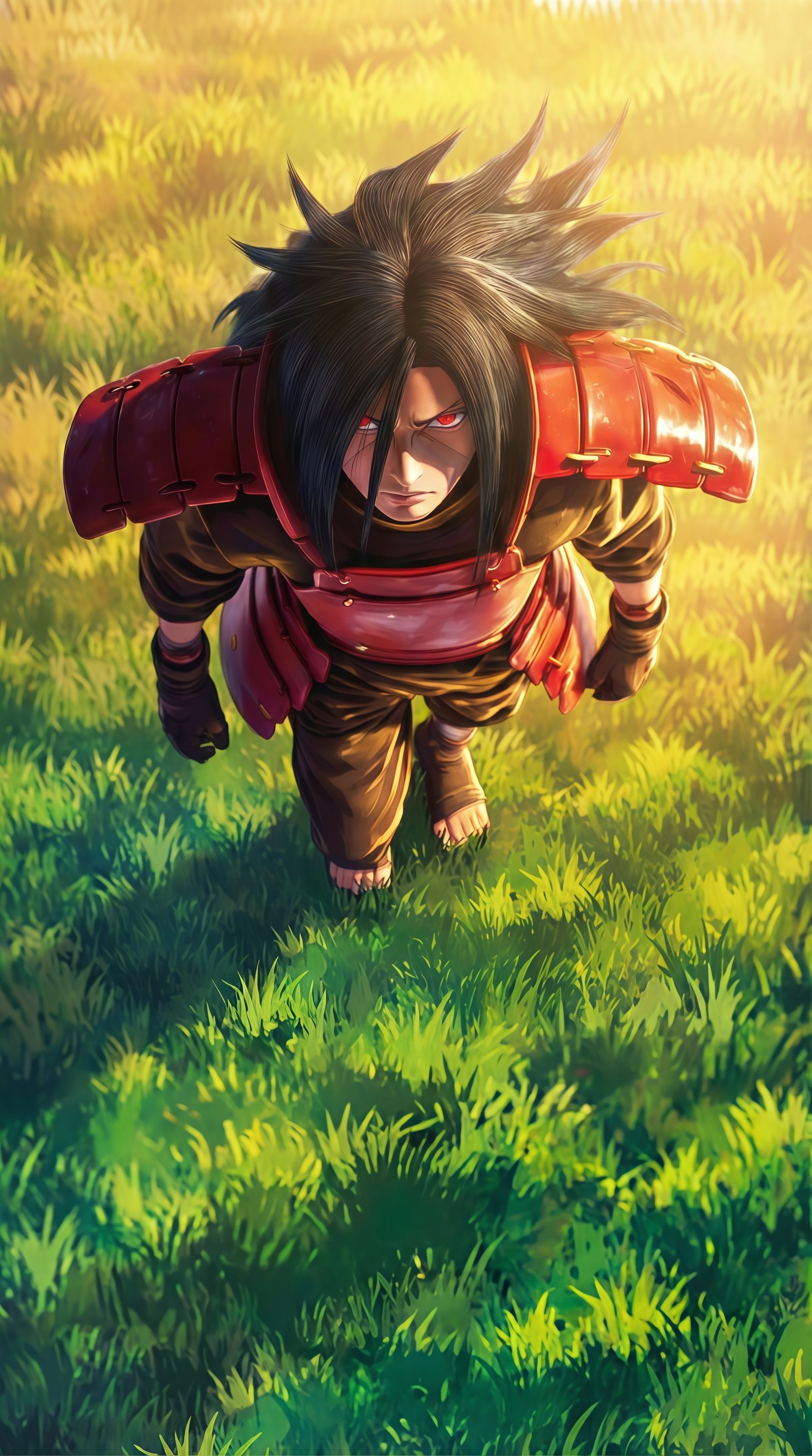 Madara Uchiha Sharingan Red Eyes Wallpaper