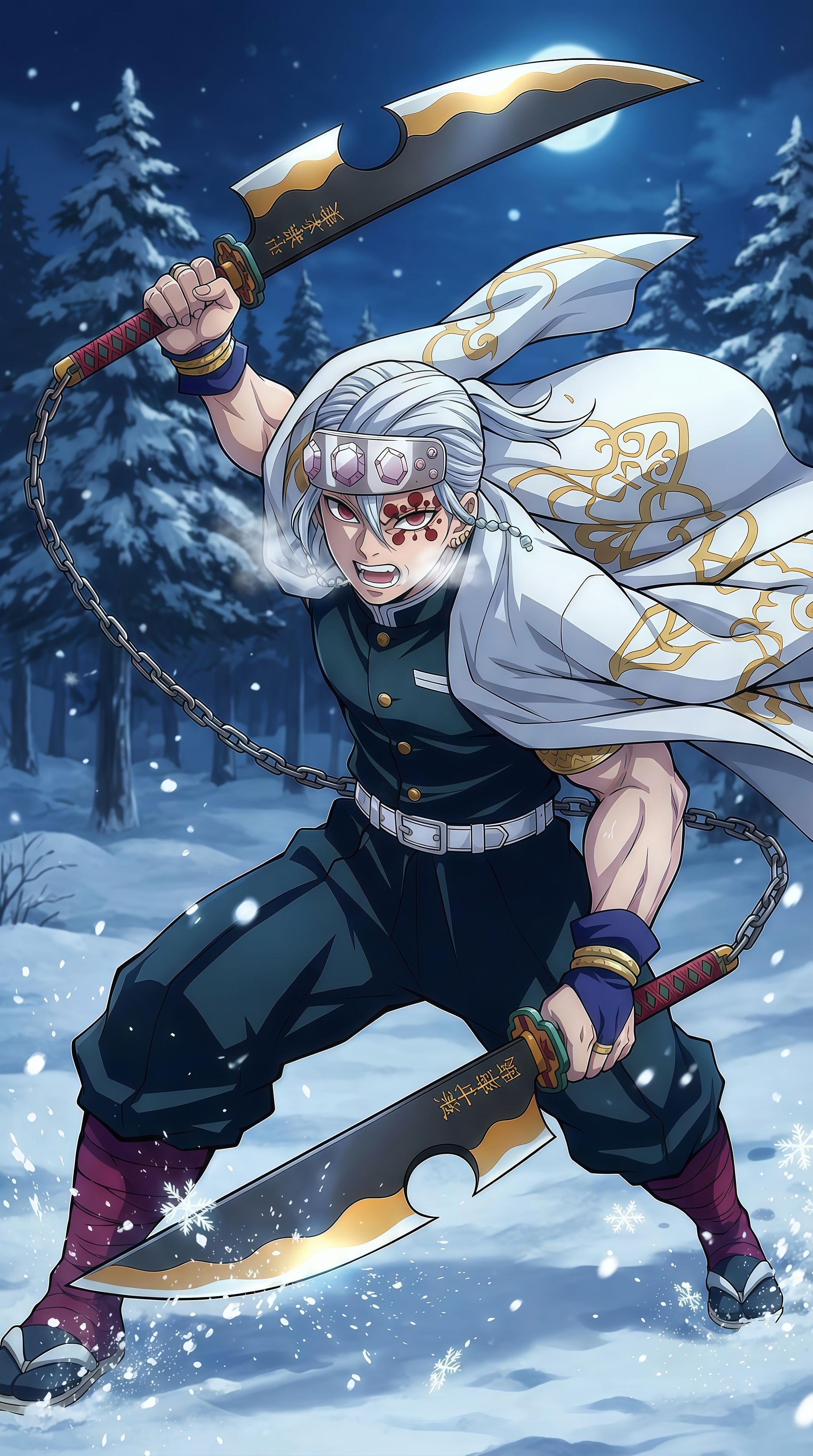 Tengen Uzui Sound Hashira Wallpaper