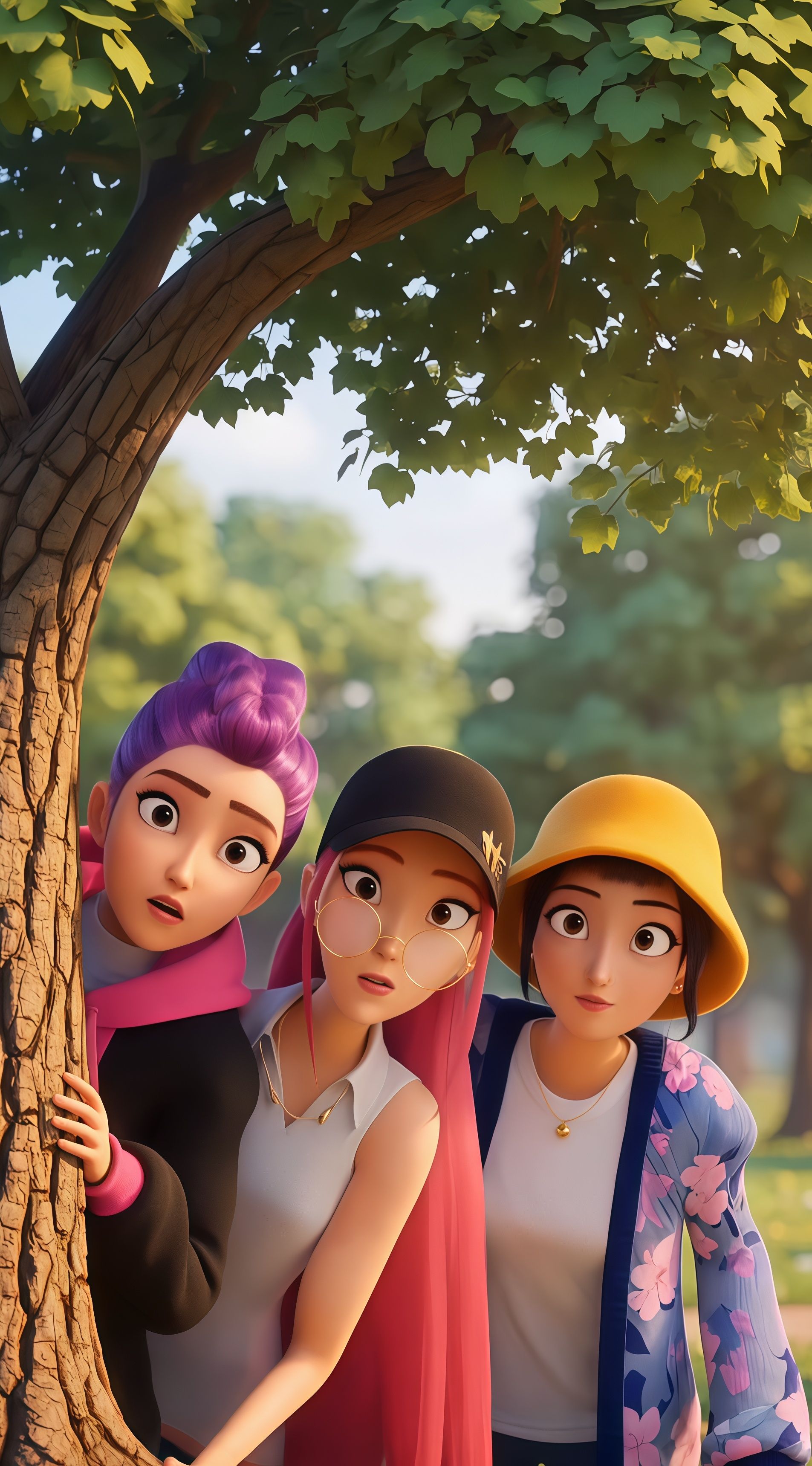 Huntrix K-Pop Demon Hunters Live Wallpaper