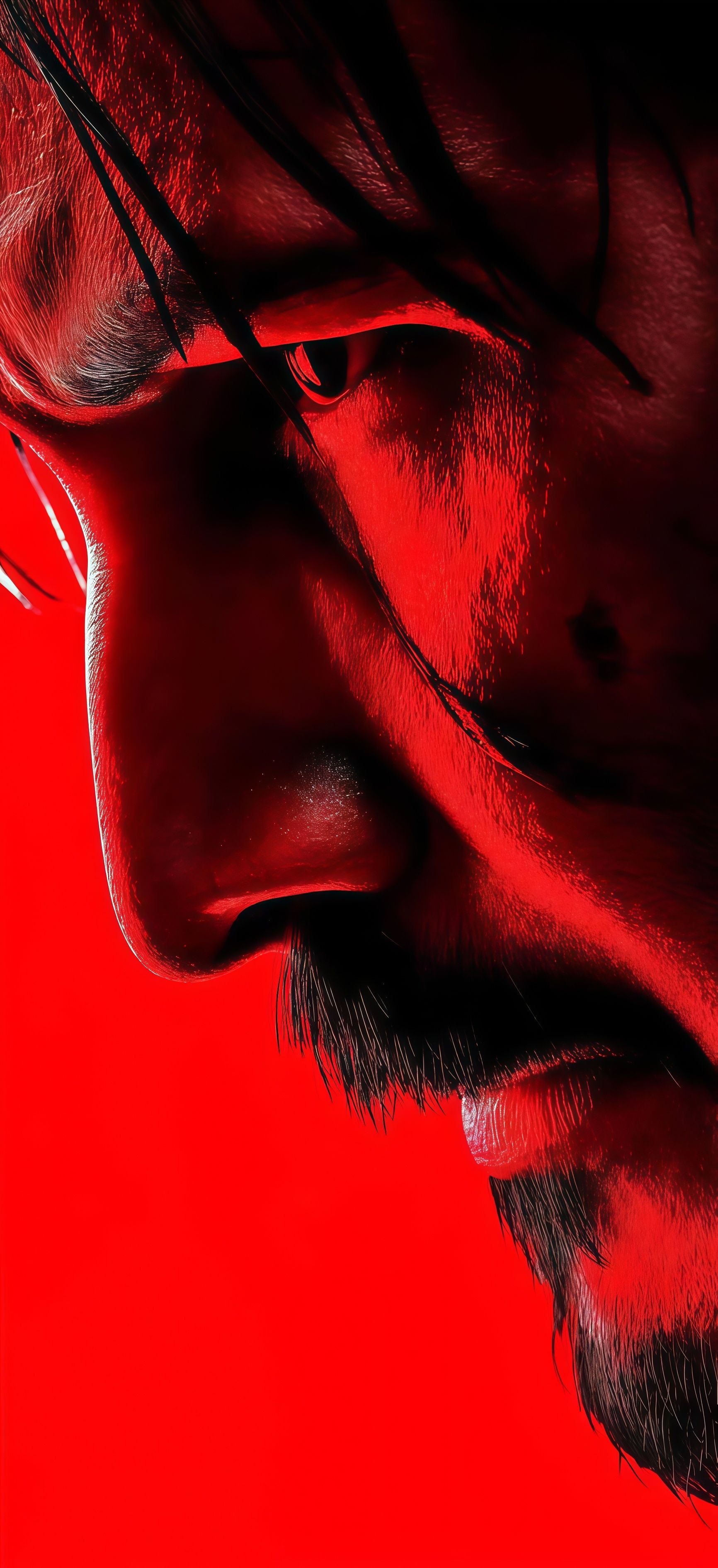 John Wick Cinematic Portrait Wallpaper