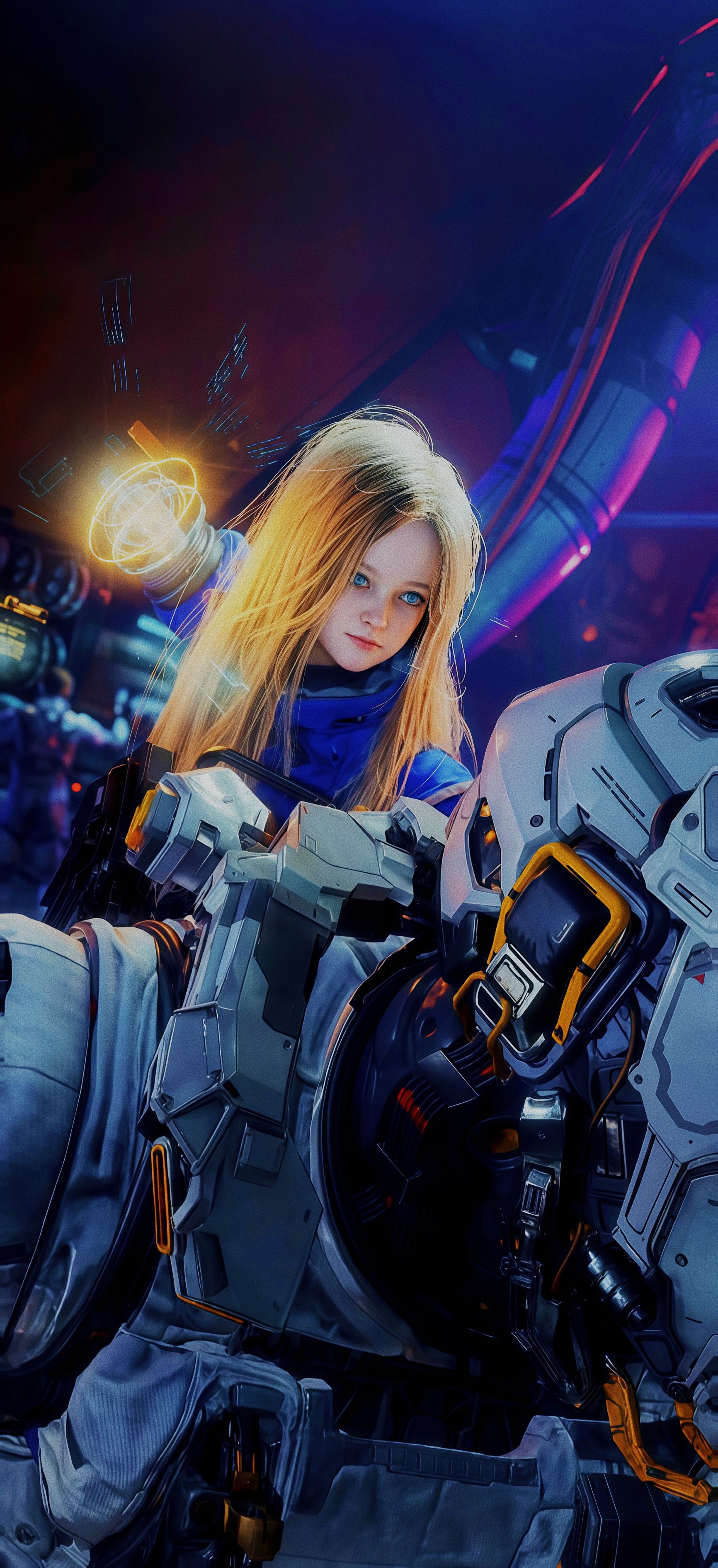 Diana Hacking Interface Wallpaper