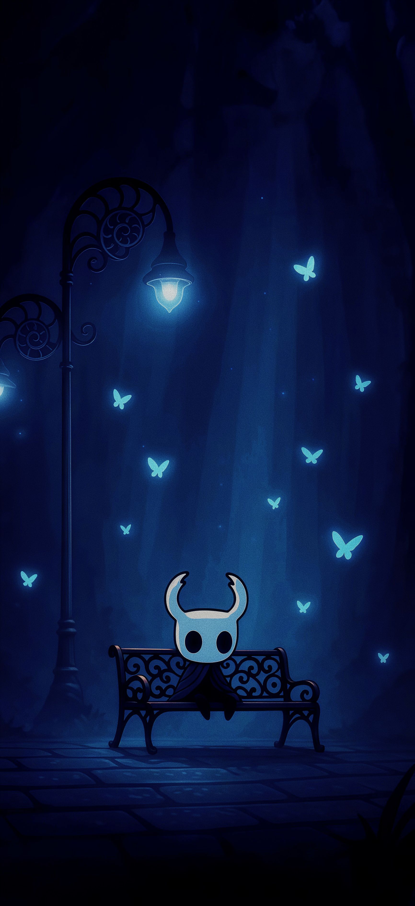 Hollow Knight Bench Resting Wallpaper