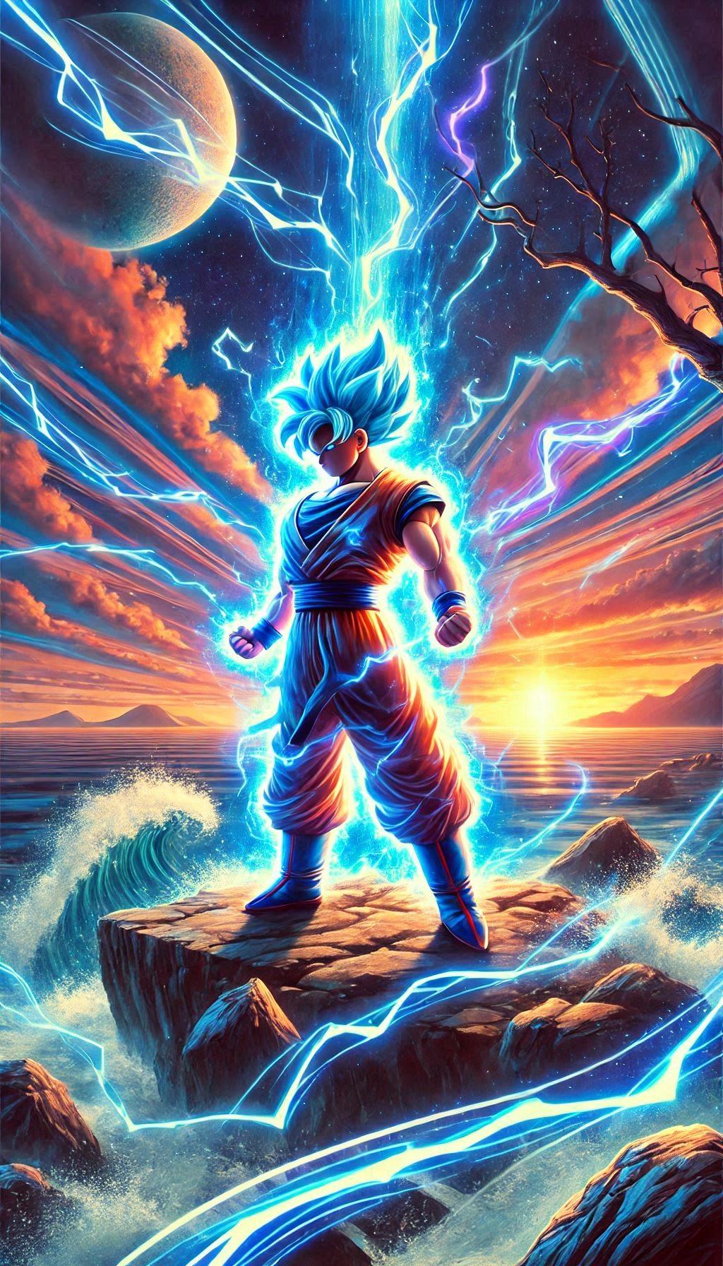 HD Goku Super Saiyan Blue Wallpaper