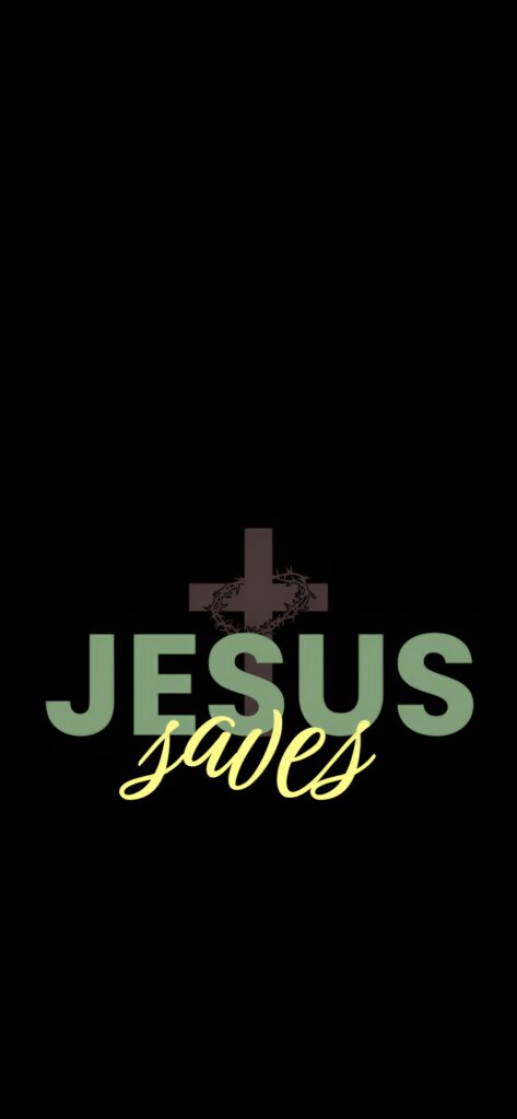 Jesus saves wallpaper 4k