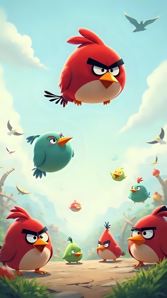 Angry birds wallpaper
