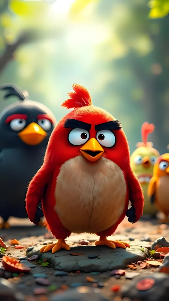 Angry Birds 4K Wallpaper
