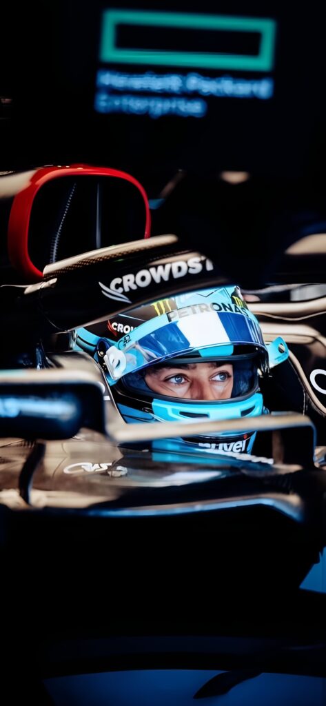 George Russell f1 wallpaper