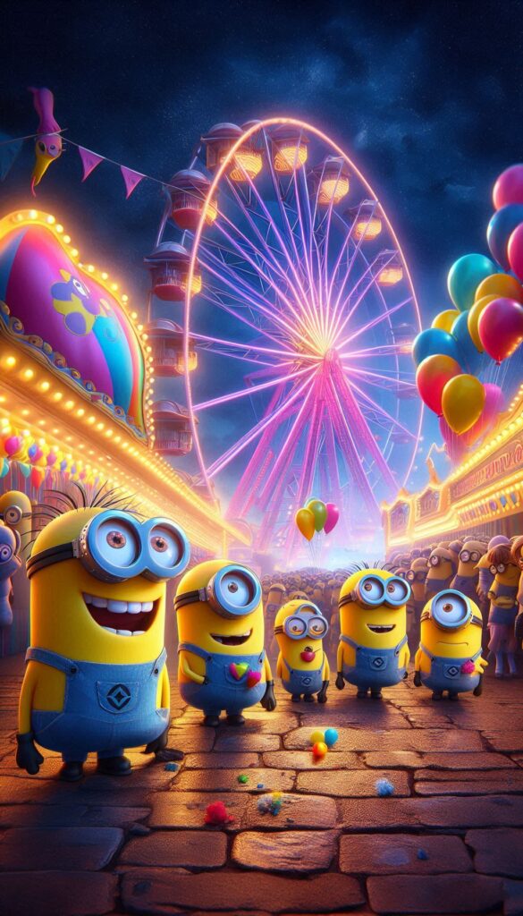 Minions Carnival Wallpaper