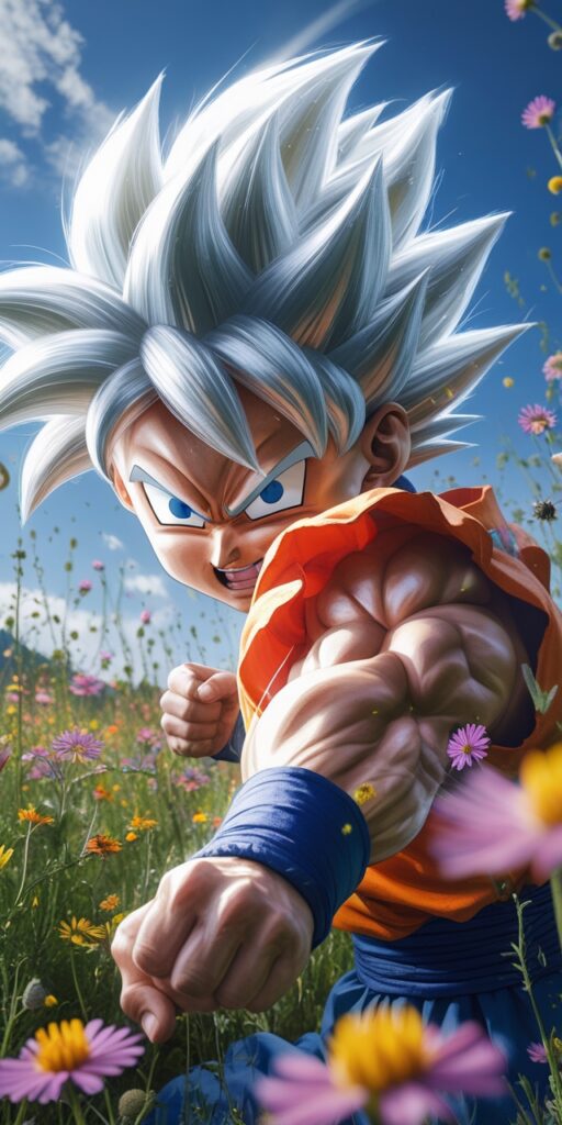 Vibrant Goku Wallpaper