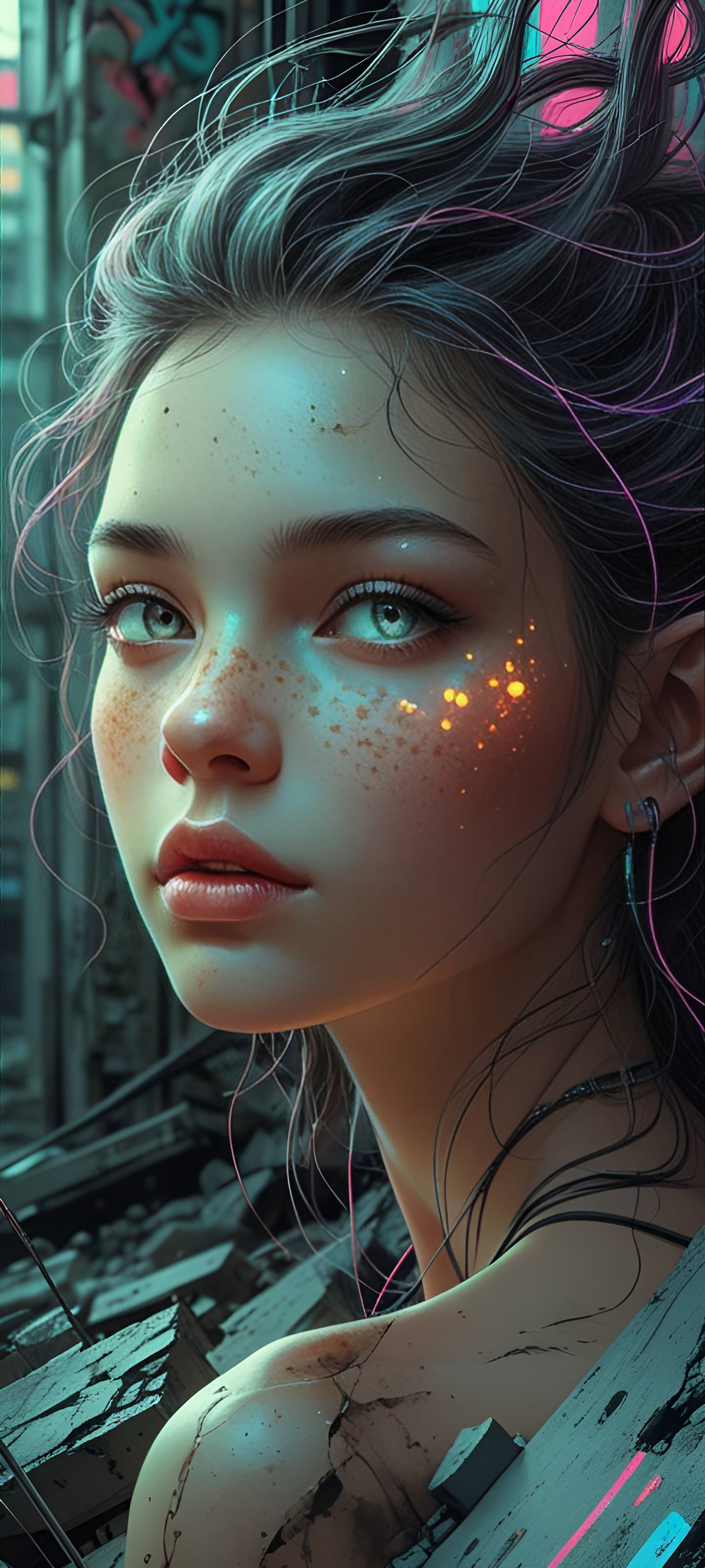 8k girl wallpaper