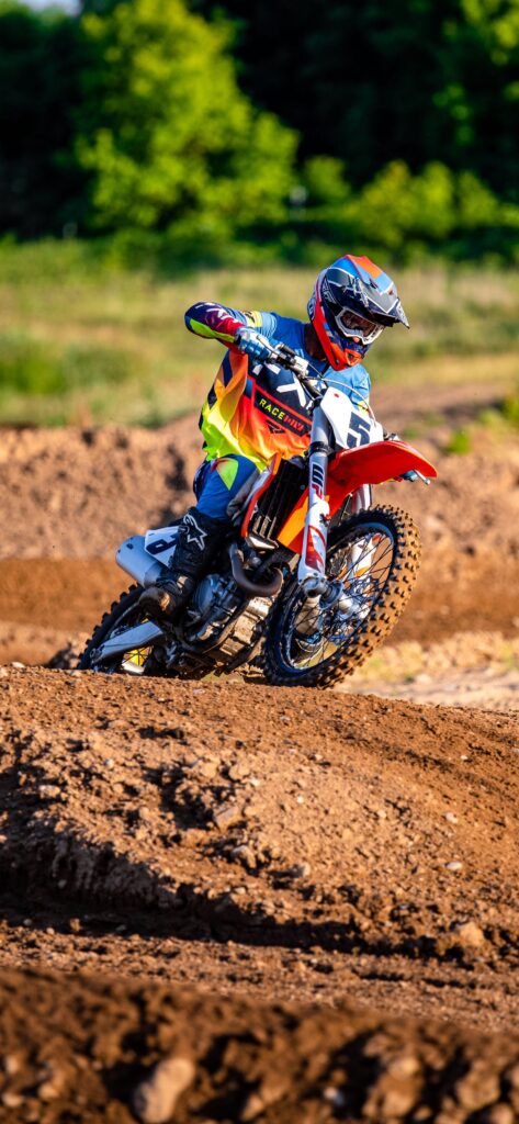 Motocross Action Wallpaper