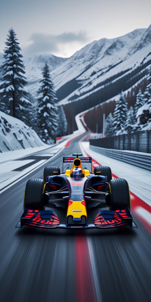Snow Track F1 Wallpaper