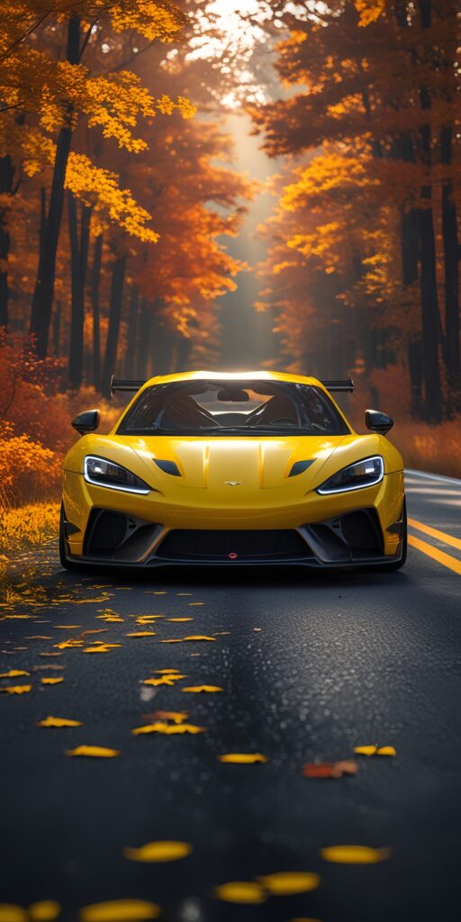 Yellow Supercar Wallpaper