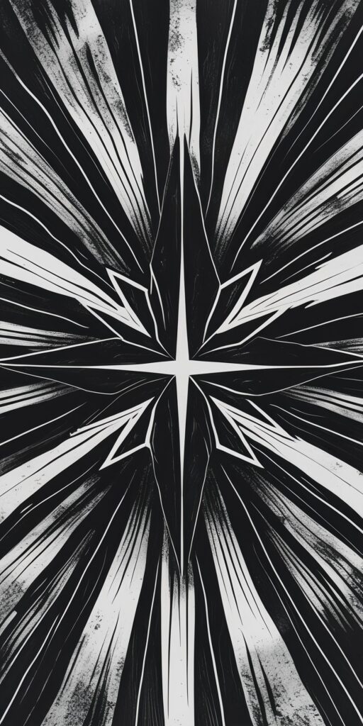 Dynamic Black and White Abstract Art Wallpaper.jpg