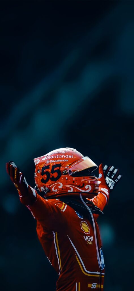 Formula 1 Winner Celebration Wallpaper