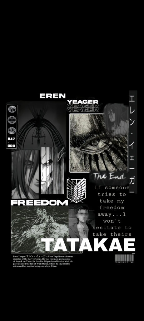 Epic Eren Yeager Wallpaper
