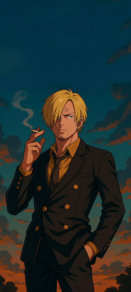 Epic Sanji One Piece Wallpaper