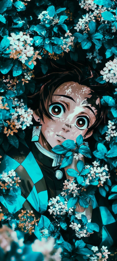 Epic Tanjiro Kamado Nature wallpaper