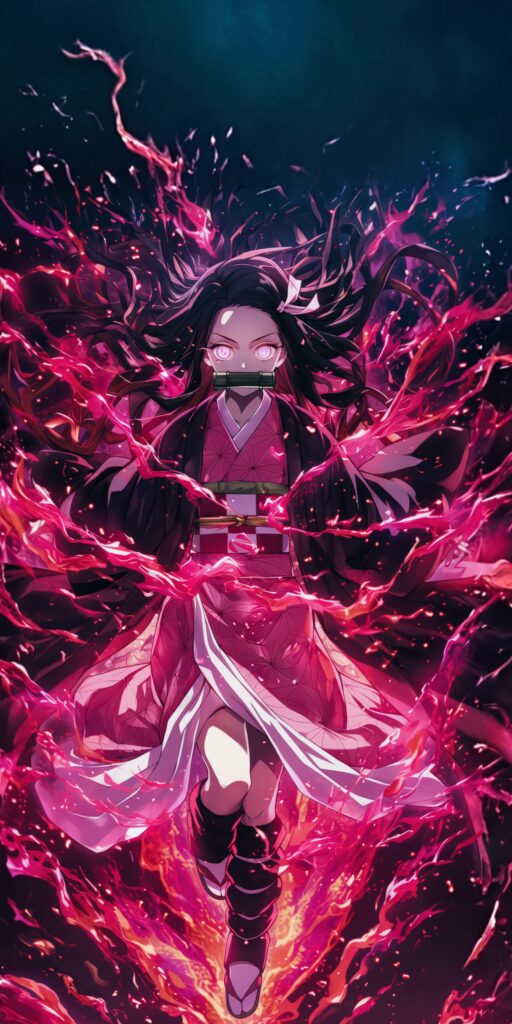 Stunning Nezuko Kamado 4K Wallpaper