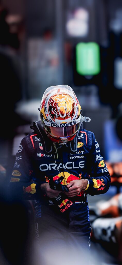 Epic Verstappen Charge 4K Wallpaper