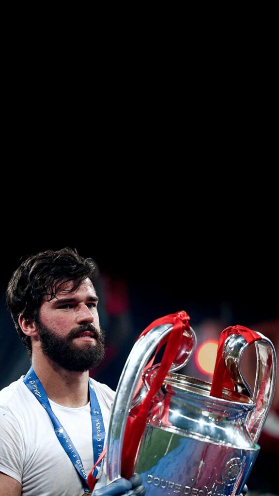 Epic Alisson Becker 4K Liverpool Wallpaper