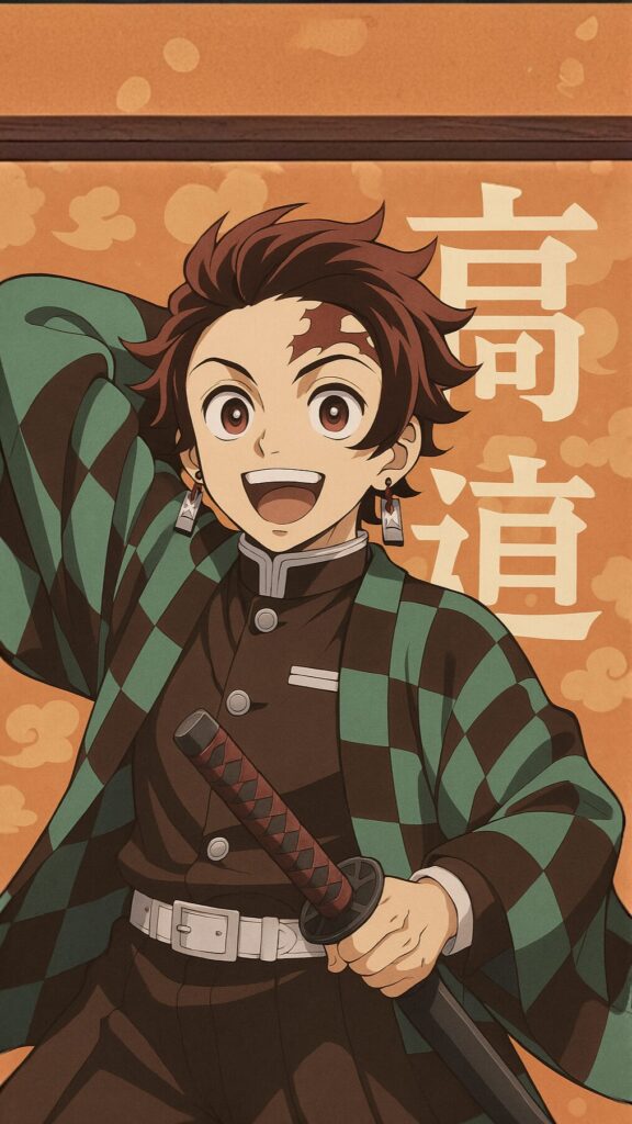 Epic Tanjiro Kamado 4K wallpaper