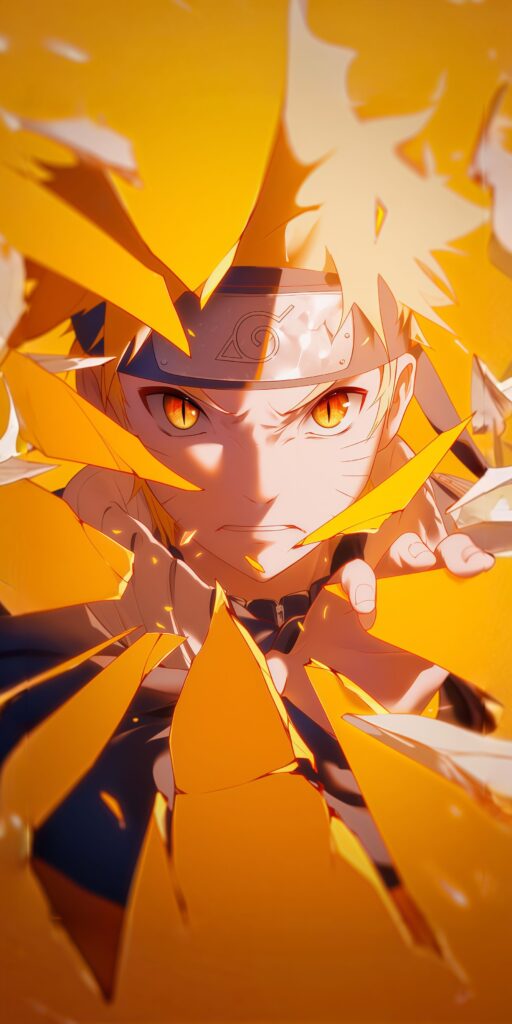 Naruto Uzumaki Sage Mode Fierce Aura Wallpaper