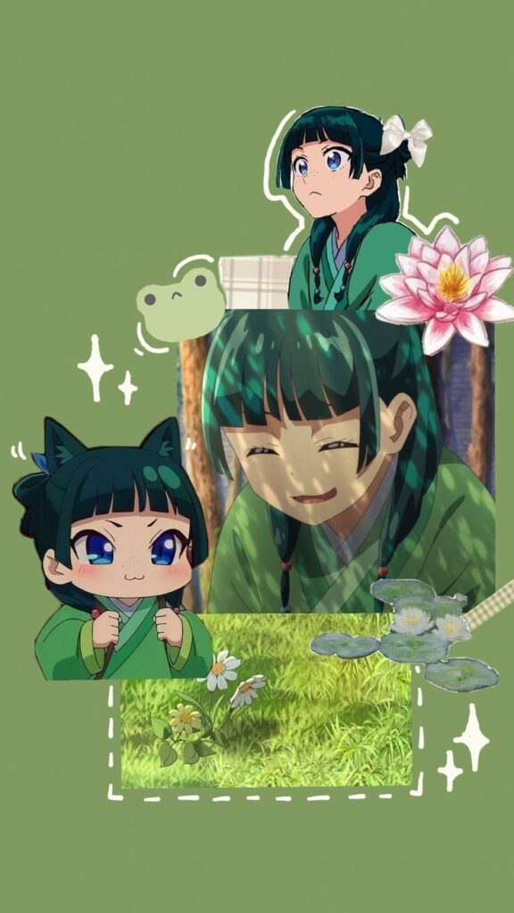 Vibrant Maomao wallpaper