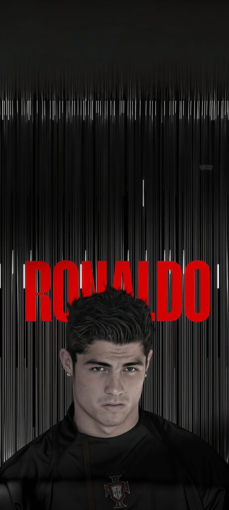 Cristiano Ronaldo Minimalist Wallpaper