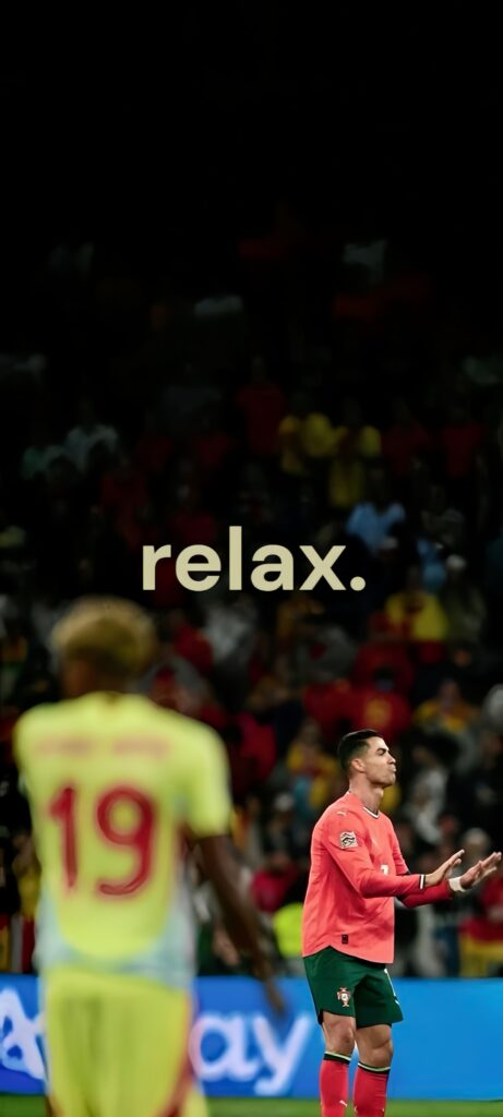 Cristiano Ronaldo Relax Wallpaper