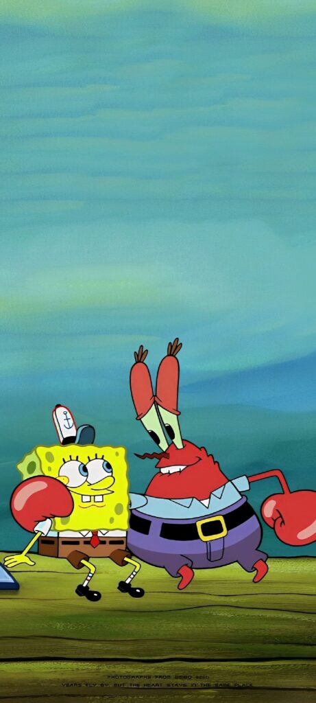 Spongebob & Mr. Krabs Wallpaper
