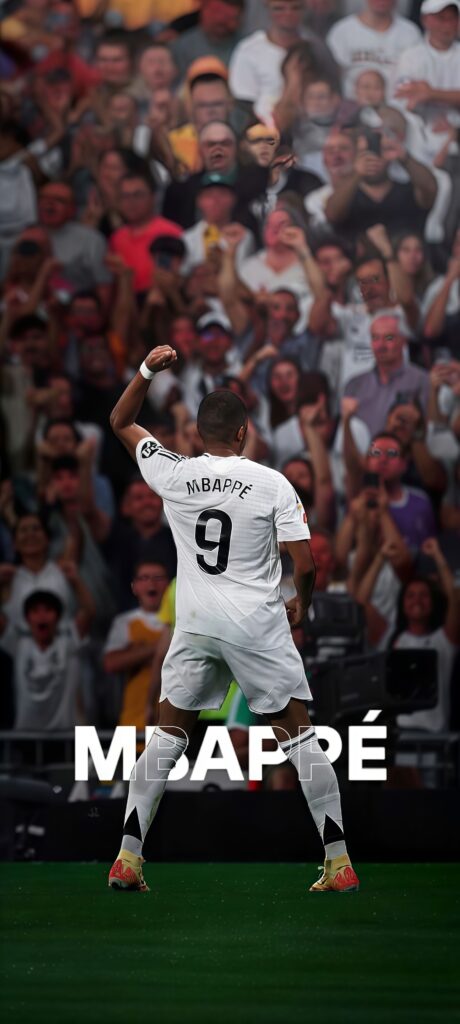 Epic Mbappé in Madrid 4K Wallpaper