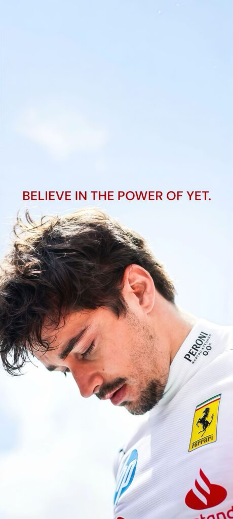 Stunning Charles Leclerc Racing Wallpaper